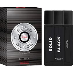 perfume entity solid black men masculino eau de toilette 100ml